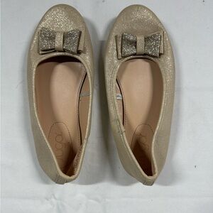 Sugar Women's Gold Ballet Flats